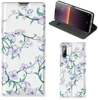 B2Ctelecom Smart Cover Sony Xperia L4 Telefoonhoesje Blossom White