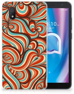 B2Ctelecom Smartphone hoesje Alcatel 1B (2020) Back Case Siliconen Hoesje Retro