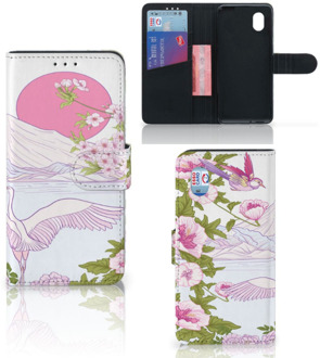 B2Ctelecom Smartphone Hoesje Alcatel 1B (2020) Book Style Case Bird Standing