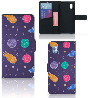 B2Ctelecom Smartphone Hoesje Alcatel 1B (2020) Flip Case Portemonnee Space