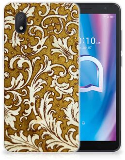 B2Ctelecom Smartphone hoesje Alcatel 1B (2020) Hoesje maken Barok Goud