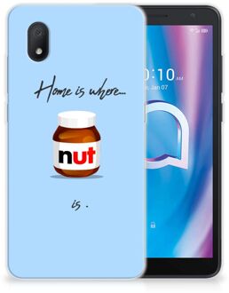 B2Ctelecom Smartphone hoesje Alcatel 1B (2020) Leuk Hoesje Nut Home