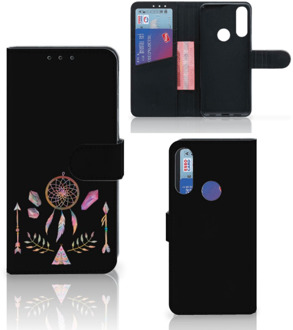 B2Ctelecom Smartphone Hoesje Alcatel 1S 2020 Book Style Case Boho Dreamcatcher