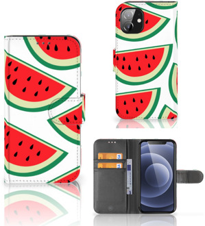 B2Ctelecom Smartphone Hoesje Apple iPhone 12 Mini Foto Hoesje ontwerpen Originele Cadeaus Watermelons