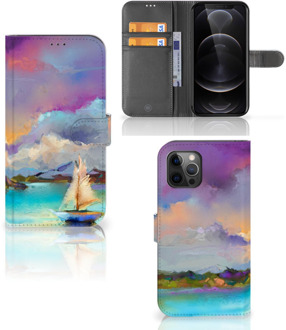 B2Ctelecom Smartphone Hoesje Apple iPhone 12 Pro Max Case ontwerpen Boat