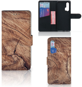 B2Ctelecom Smartphone Hoesje Honor 20 Pro Book Style Case Tree Trunk