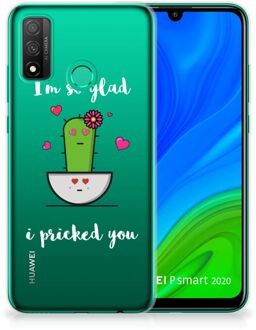 B2Ctelecom Smartphone hoesje Huawei P Smart 2020 Hoesje maken Cactus Glad