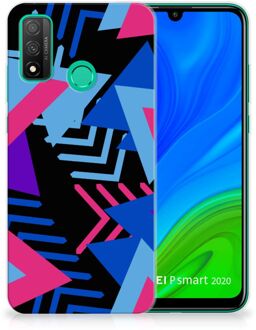 B2Ctelecom Smartphone hoesje Huawei P Smart 2020 TPU Case Funky Triangle