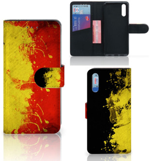 B2Ctelecom Smartphone Hoesje Huawei P20 Book Case Design BeSmartphone Hoesje LGische Vlag