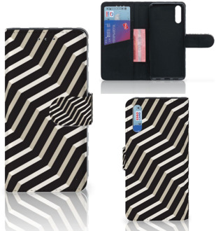 B2Ctelecom Smartphone Hoesje Huawei P20 Book Case Design Illusion