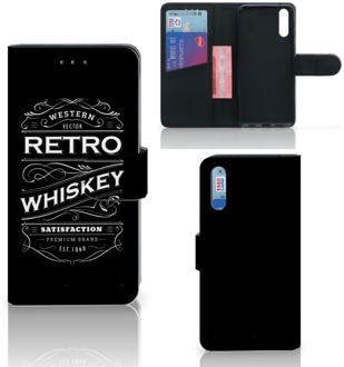 B2Ctelecom Smartphone Hoesje Huawei P20 Book Case Design Whiskey