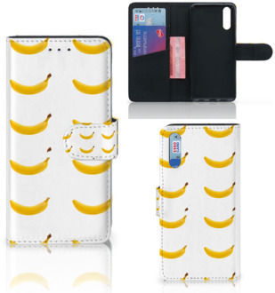 B2Ctelecom Smartphone Hoesje Huawei P20 Wallet Book Case Banana