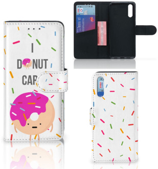 B2Ctelecom Smartphone Hoesje Huawei P20 Wallet Book Case Donut