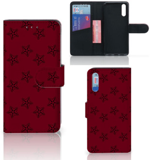 B2Ctelecom Smartphone Hoesje Huawei P20 Wallet Book Case Sterren