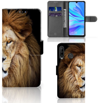 B2Ctelecom Smartphone Hoesje Huawei P30 Lite Design Leeuw