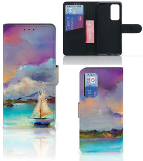 B2Ctelecom Smartphone Hoesje Huawei P40 Case ontwerpen Boat