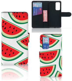 B2Ctelecom Smartphone Hoesje Huawei P40 Hoesje ontwerpen Originele Cadeaus Watermelons