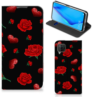 B2Ctelecom Smartphone Hoesje Huawei P40 Lite Book Wallet Case Valentijnscadeau