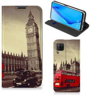 B2Ctelecom Smartphone Hoesje Huawei P40 Lite Mobiel Bookcase Londen