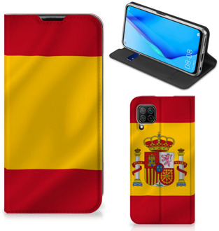 B2Ctelecom Smartphone Hoesje Huawei P40 Lite Mobiel Hoesje Spaanse Vlag