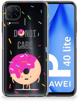 B2Ctelecom Smartphone hoesje Huawei P40 Lite Silicone Case Donut