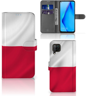 B2Ctelecom Smartphone Hoesje Huawei P40 Lite Telefoonhoesje met Naam Polen