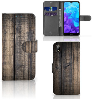 B2Ctelecom Smartphone Hoesje Huawei Y5 (2019) Book Style Case Steigerhout