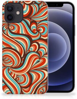 B2Ctelecom Smartphone hoesje iPhone 12 | 12 Pro (6.1") Back Case Siliconen Hoesje Retro