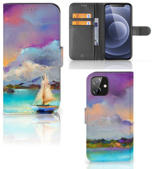 B2Ctelecom Smartphone Hoesje iPhone 12 | 12 Pro (6.1") Case ontwerpen Boat