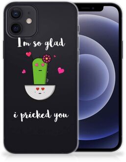 B2Ctelecom Smartphone hoesje iPhone 12 | 12 Pro (6.1") Hoesje maken Cactus Glad