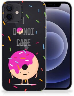 B2Ctelecom Smartphone hoesje iPhone 12 | 12 Pro (6.1") Silicone Case Donut