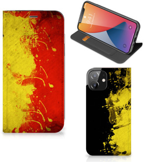 B2Ctelecom Smartphone Hoesje iPhone 12 | iPhone 12 Pro Portemonnee hoesje Belgische Vlag