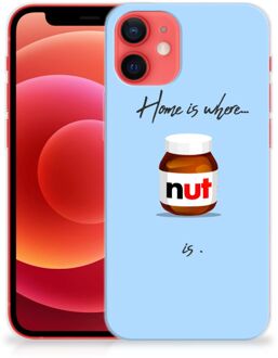 B2Ctelecom Smartphone hoesje iPhone 12 Mini Leuk Hoesje Nut Home