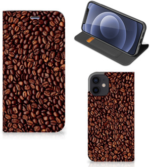 B2Ctelecom Smartphone Hoesje iPhone 12 Mini Mobiel Case Koffiebonen