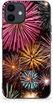 B2Ctelecom Smartphone Hoesje iPhone 12 Pro | 12 (6.1") Smartphonehoesje met Zwarte rand Vuurwerk