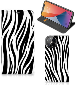 B2Ctelecom Smartphone Hoesje iPhone 12 Pro Max Beschermhoesje Zebra