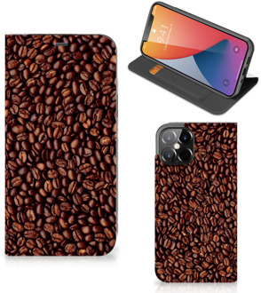 B2Ctelecom Smartphone Hoesje iPhone 12 Pro Max Mobiel Case Koffiebonen