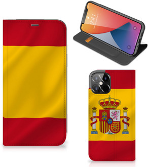 B2Ctelecom Smartphone Hoesje iPhone 12 Pro Max Mobiel Hoesje Spaanse Vlag