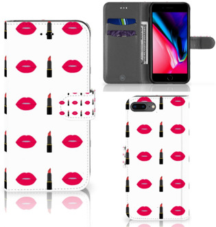 B2Ctelecom Smartphone Hoesje iPhone 8+ | 7+ Lipstick Kiss