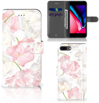 B2Ctelecom Smartphone Hoesje iPhone 8+ | 7+ Lovely Flowers