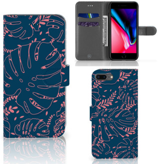 B2Ctelecom Smartphone Hoesje iPhone 8+ | 7+ Palm Leaves