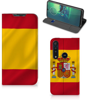 B2Ctelecom Smartphone Hoesje Motorola G8 Plus Mobiel Hoesje Spaanse Vlag