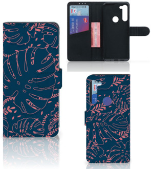 B2Ctelecom Smartphone Hoesje Motorola G8 Power Bookcase Palm Leaves