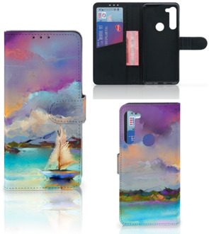 B2Ctelecom Smartphone Hoesje Motorola G8 Power Case ontwerpen Boat