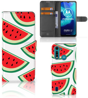 B2Ctelecom Smartphone Hoesje Motorola G8 Power Lite Foto Hoesje ontwerpen Originele Cadeaus Watermelons