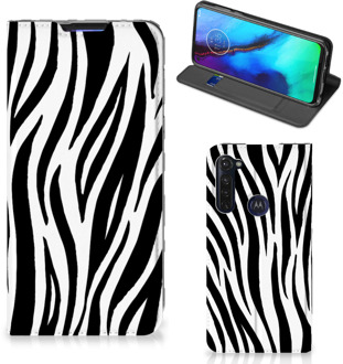 B2Ctelecom Smartphone Hoesje Motorola Moto G Pro Beschermhoesje Zebra