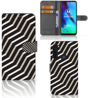 B2Ctelecom Smartphone Hoesje Motorola Moto G Pro Bookcover met Pasjeshouder Illusion