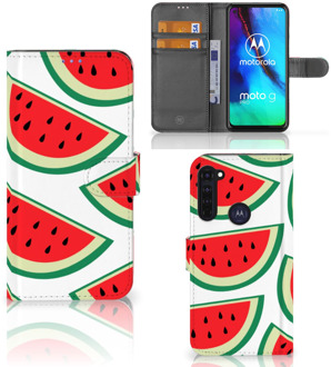 B2Ctelecom Smartphone Hoesje Motorola Moto G Pro Foto Hoesje ontwerpen Originele Cadeaus Watermelons