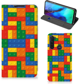 B2Ctelecom Smartphone Hoesje Motorola Moto G Pro Leuk Bookcover Blokken