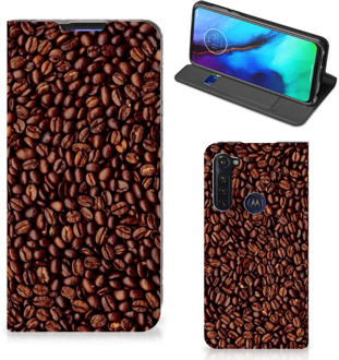 B2Ctelecom Smartphone Hoesje Motorola Moto G Pro Mobiel Case Koffiebonen